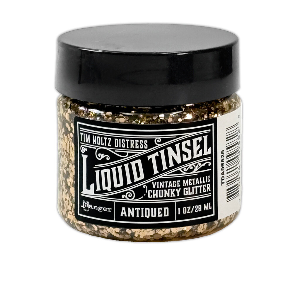 Ranger PRE-ORDER Tim Holtz Distress Liquid Tinsels Chunky Antiqued (TDA95828) Ranger PRE-ORDER Tim Holtz Distress Liquid Tinsels Chunky Antiqued (TDA95828)