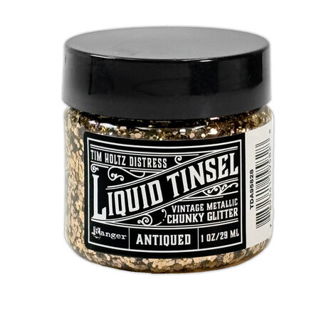 Ranger PRE-ORDER Tim Holtz Distress Liquid Tinsels Chunky Antiqued (TDA95828) Ranger PRE-ORDER Tim Holtz Distress Liquid Tinsels Chunky Antiqued (TDA95828)