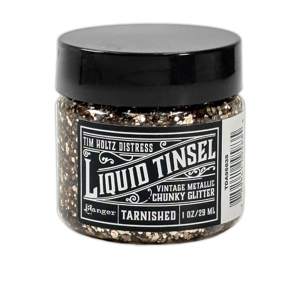 Ranger PRE-ORDER Tim Holtz Distress Liquid Tinsels Chunky Tarnished (TDA95835) Ranger PRE-ORDER Tim Holtz Distress Liquid Tinsels Chunky Tarnished (TDA95835)