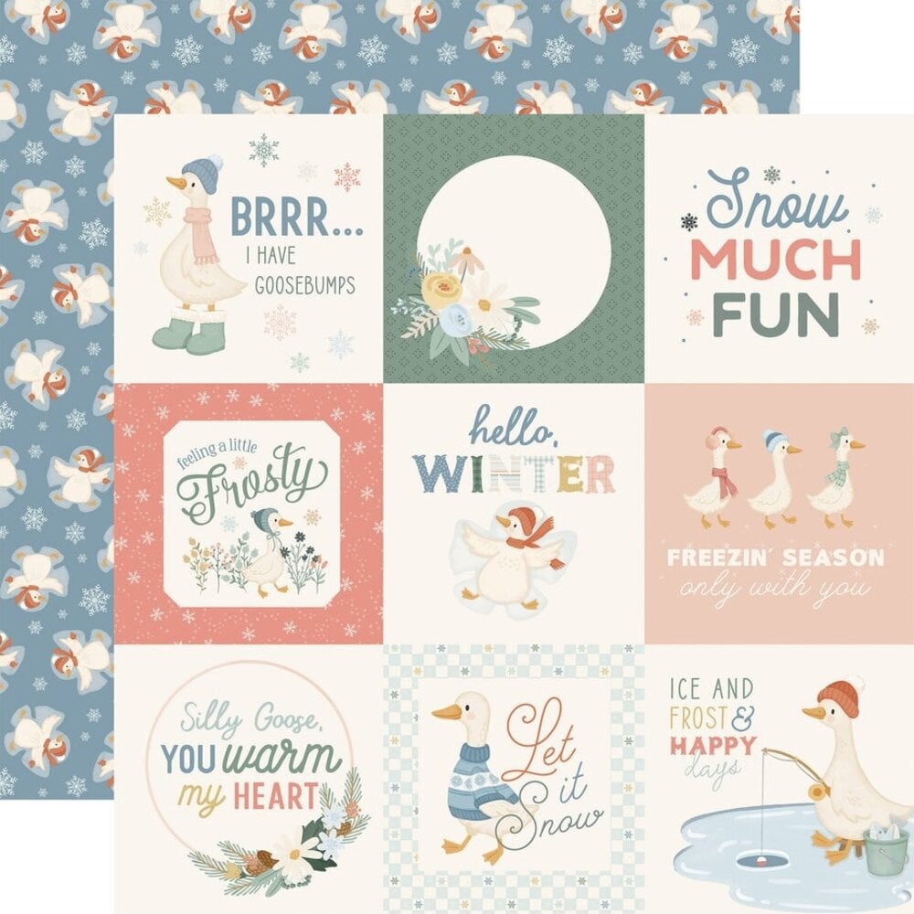 Carta Bella Silly Goose Winter 12x12 Inch Collection Kit (CBSGW540016) Carta Bella Silly Goose Winter 12x12 Inch Collection Kit (CBSGW540016)