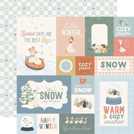 Carta Bella Silly Goose Winter 12x12 Inch Collection Kit (CBSGW540016) Carta Bella Silly Goose Winter 12x12 Inch Collection Kit (CBSGW540016)
