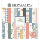 Carta Bella Silly Goose Winter 6x6 Inch Paper Pad (CBSGW540023)