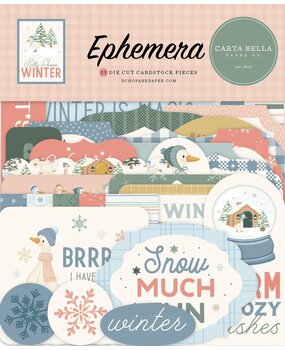 Carta Bella Silly Goose Winter Ephemera (CBSGW540024)