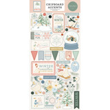 Carta Bella Silly Goose Winter 6x13 Inch Chipboard Accents (CBSGW540021)
