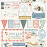 Carta Bella Silly Goose Winter 6x13 Inch Chipboard Accents (CBSGW540021) Carta Bella Silly Goose Winter 6x13 Inch Chipboard Accents (CBSGW540021)