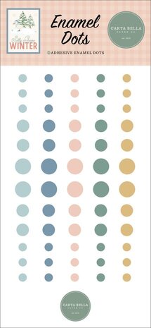 Carta Bella Silly Goose Winter Enamel Dots (CBSGW540028)