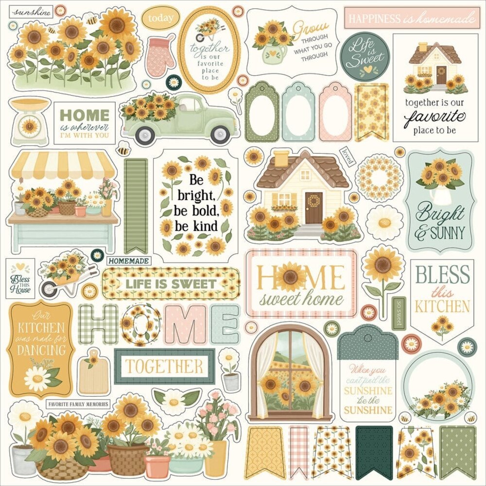 Carta Bella Home Sweet Home 12x12 Inch Collection Kit (CBHSH541016) Carta Bella Home Sweet Home 12x12 Inch Collection Kit (CBHSH541016)