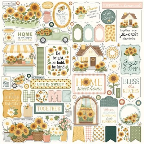 Carta Bella Home Sweet Home 12x12 Inch Collection Kit (CBHSH541016) Carta Bella Home Sweet Home 12x12 Inch Collection Kit (CBHSH541016)