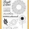 Carta Bella Home Sweet Home Clear Stamps Floral Wreath (CBHSH541043) Carta Bella Home Sweet Home Clear Stamps Floral Wreath (CBHSH541043)
