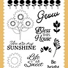 Carta Bella Home Sweet Home Clear Stamps Sunflower Strip (CBHSH541044) Carta Bella Home Sweet Home Clear Stamps Sunflower Strip (CBHSH541044)