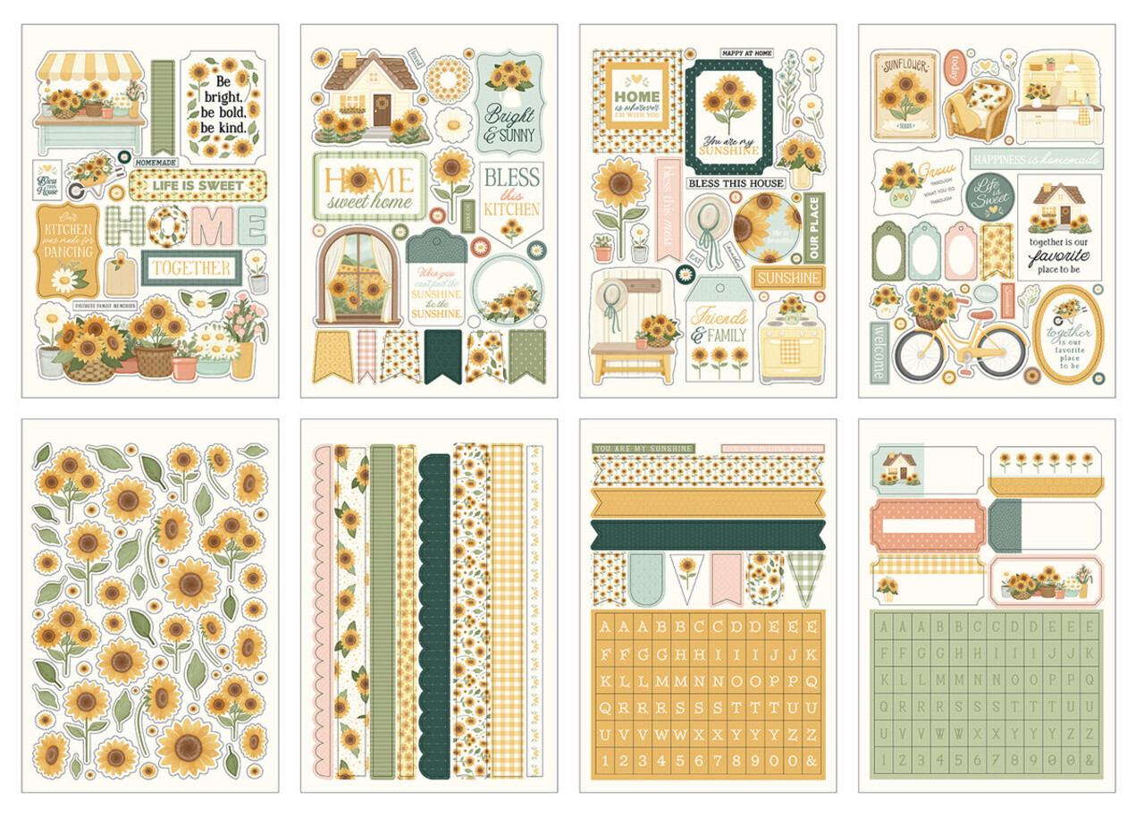 Carta Bella Home Sweet Home Sticker Book (CBHSH541029) Carta Bella Home Sweet Home Sticker Book (CBHSH541029)