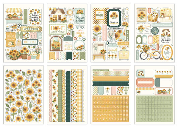 Carta Bella Home Sweet Home Sticker Book (CBHSH541029) Carta Bella Home Sweet Home Sticker Book (CBHSH541029)