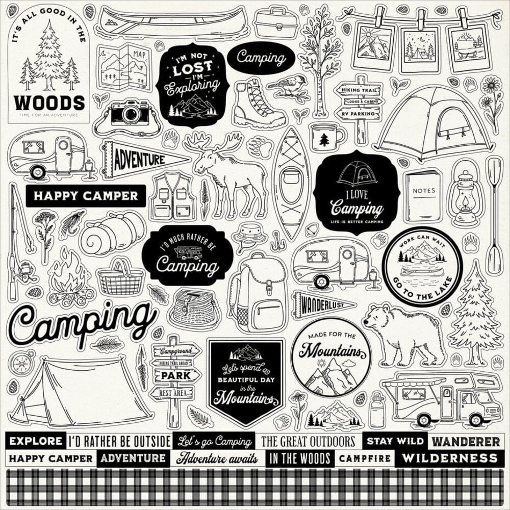 Carta Bella Great Outdoors 12x12 Inch Collection Kit (CBOUT542016) Carta Bella Great Outdoors 12x12 Inch Collection Kit (CBOUT542016)
