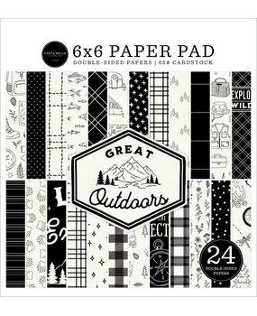 Carta Bella Great Outdoors 6x6 Inch Paper Pad (CBOUT542023) Carta Bella Great Outdoors 6x6 Inch Paper Pad (CBOUT542023)