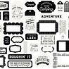 Carta Bella Great Outdoors Ephemera Frames & Tags (CBOUT542025)