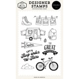 Carta Bella Great Outdoors Clear Stamps Sleep Under The Stars (CBOUT542040)