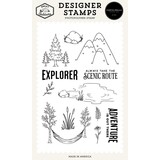 Carta Bella Great Outdoors Clear Stamps Explorer (CBOUT542043)