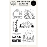 Carta Bella Great Outdoors Clear Stamps Made For The Mountains (CBOUT542044)