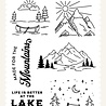 Carta Bella Great Outdoors Clear Stamps Made For The Mountains (CBOUT542044) Carta Bella Great Outdoors Clear Stamps Made For The Mountains (CBOUT542044)