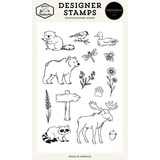 Carta Bella Great Outdoors Clear Stamps Animal Icons (CBOUT542045)