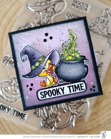 Impronte d'Autore Cute and Creepy Clear Stamp (2759-CLEM-E)