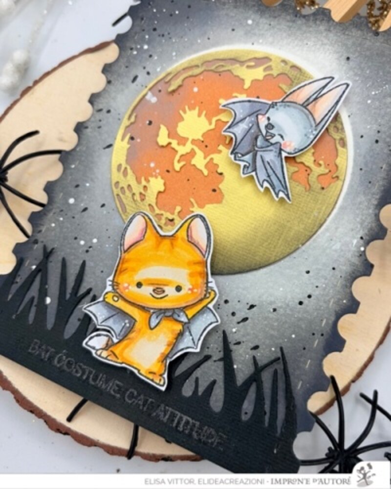 Impronte d'Autore Bat Besties Clear Stamp (2725-CLEM-C)
