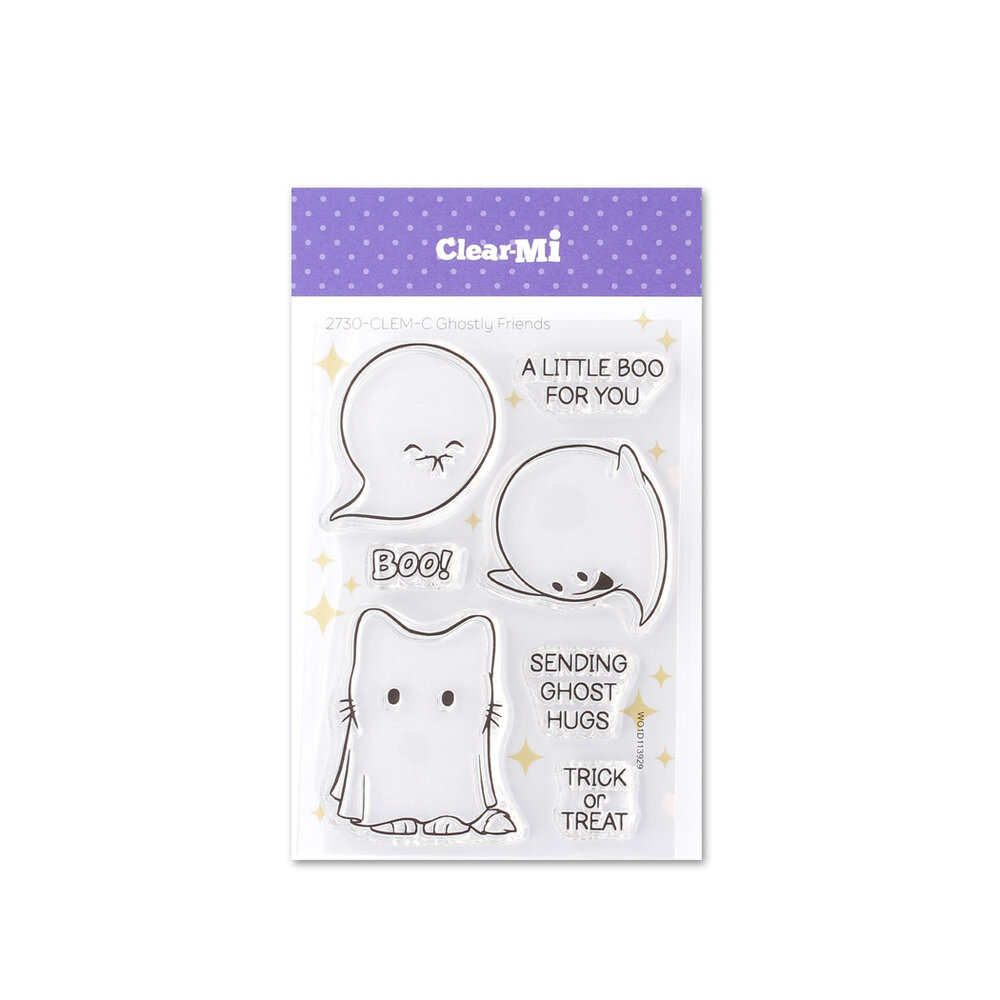 Impronte d'Autore Ghostly Friends Clear Stamp (2730-CLEM-C)