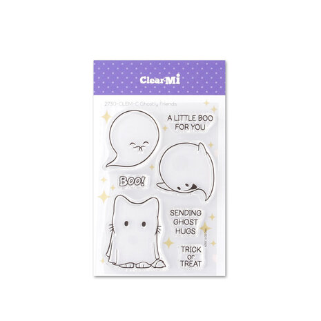 Impronte d'Autore Ghostly Friends Clear Stamp (2730-CLEM-C)