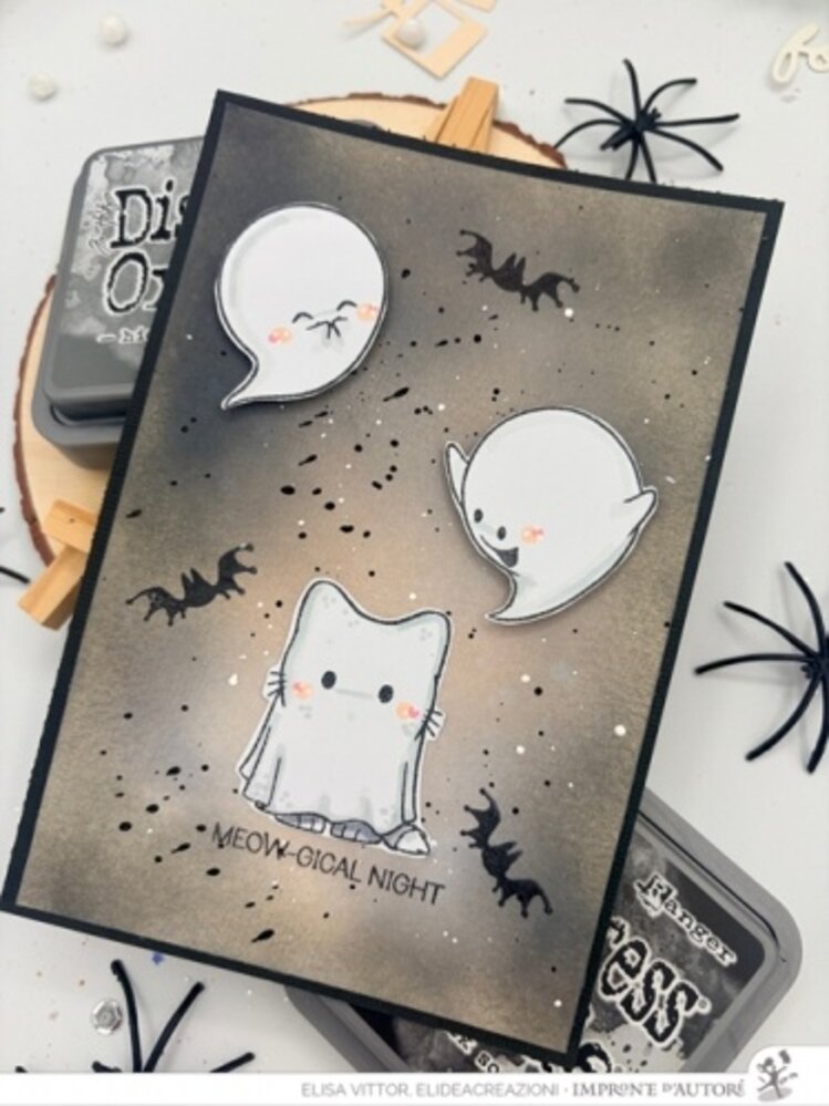 Impronte d'Autore Ghostly Friends Clear Stamp (2730-CLEM-C)