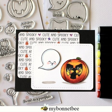 Impronte d'Autore Ghostly Friends Clear Stamp (2730-CLEM-C)