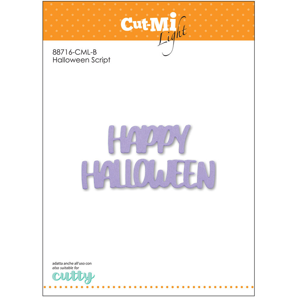 Impronte d'Autore Halloween Script Dies (88716-CML-B)