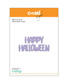 Impronte d'Autore Halloween Script Dies (88716-CML-B) Impronte d'Autore Halloween Script Dies (88716-CML-B)