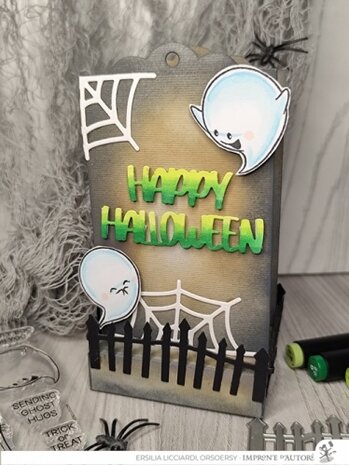 Impronte d'Autore Halloween Script Dies (88716-CML-B)