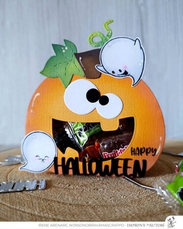 Impronte d'Autore Halloween Script Dies (88716-CML-B)
