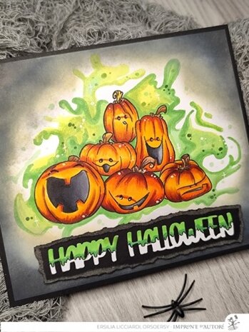 Impronte d'Autore Halloween Script Dies (88716-CML-B)