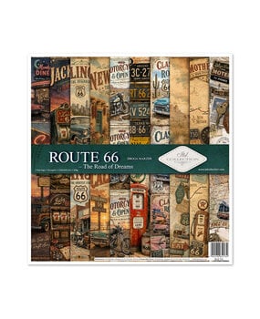 ITD Collection Route 66 The Road of Dream 12x12 Inch Paper Pad (SLS 113) ITD Collection Route 66 The Road of Dream 12x12 Inch Paper Pad (SLS 113)
