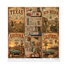 ITD Collection Route 66 The Road of Dream 12x12 Inch Paper Pad (SLS 113) ITD Collection Route 66 The Road of Dream 12x12 Inch Paper Pad (SLS 113)