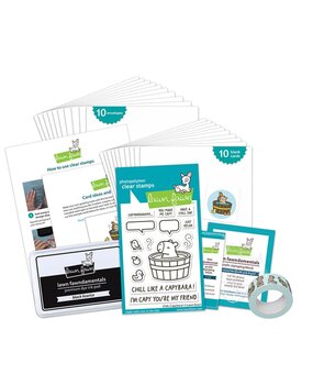 Lawn Fawn Chill, Capybara! Kids Cardmaking Kit (LF3975) Lawn Fawn Chill, Capybara! Kids Cardmaking Kit (LF3975)