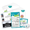 Lawn Fawn Boba Cat Kids Cardmaking Kit (LF3980) Lawn Fawn Boba Cat Kids Cardmaking Kit (LF3980)