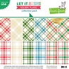 Lawn Fawn Let It Shine Holiday Plaids 12x12 Inch Collection Pack (LF4248) Lawn Fawn Let It Shine Holiday Plaids 12x12 Inch Collection Pack (LF4248)