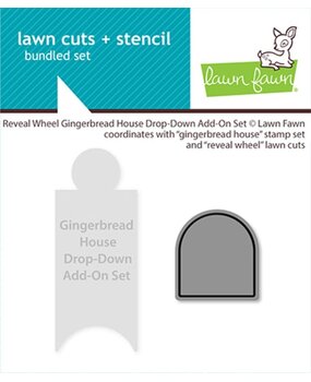 Lawn Fawn Reveal Wheel Gingerbread House Drop-Down Add-On Dies (LF4262) Lawn Fawn Reveal Wheel Gingerbread House Drop-Down Add-On Dies (LF4262)
