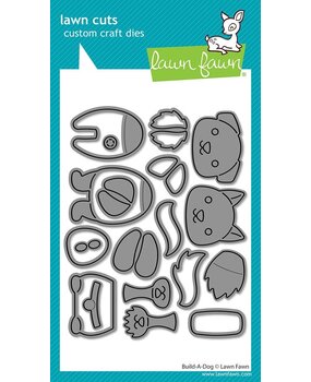 Lawn Fawn Build-A-Dog Dies (LF4269)