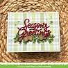 Lawn Fawn Pinecone And Leaves Border Dies (LF4271)