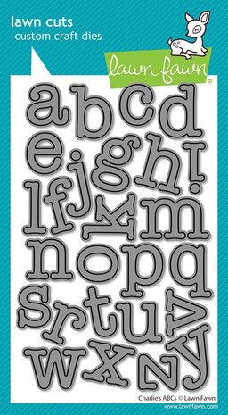 Lawn Fawn Charlie's Abcs Dies (LF4273)