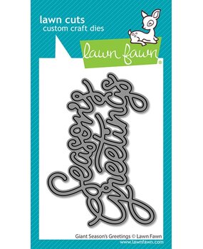Lawn Fawn Giant Season's Greetings Dies (LF4274) Lawn Fawn Giant Season's Greetings Dies (LF4274)