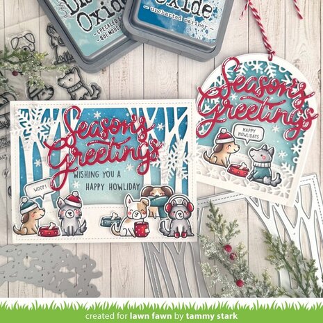 Lawn Fawn Giant Season's Greetings Dies (LF4274) Lawn Fawn Giant Season's Greetings Dies (LF4274)