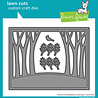 Lawn Fawn Winter Forest Backdrop: Landscape Dies (LF4277)