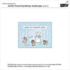 Lawn Fawn Winter Forest Backdrop: Landscape Dies (LF4277)
