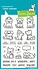 Cozy Dogs Clear Stamps (LF4250)