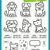 Lawn Fawn Cozy Dogs Clear Stamps (LF4250) Lawn Fawn Cozy Dogs Clear Stamps (LF4250)